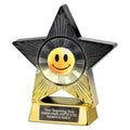 Happy Face Superstar Award 110mm Trophy (SM1) Engraved Free