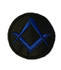 Masonic Crested Embroidered Patch Blue No G 65mm x 65mm