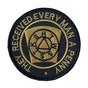 Mark Degree Penny Freemasonry Embroidered Sew / Iron on Patch 80mm x 80mm