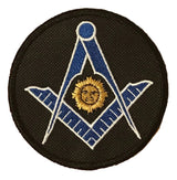 Masonic Senior Deacon Embroidered Sew / Iron on Patch 83mm x 83mm