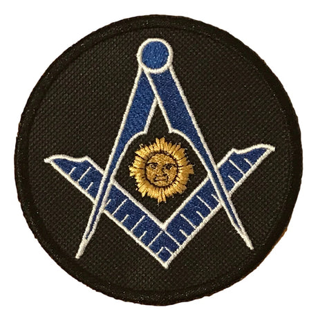 Masonic Senior Deacon Embroidered Sew / Iron on Patch 83mm x 83mm