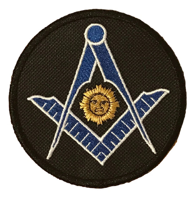 Masonic Senior Deacon Embroidered Sew / Iron on Patch 83mm x 83mm