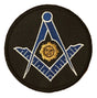 Masonic Senior Deacon Embroidered Sew / Iron on Patch 83mm x 83mm