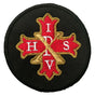 Masonic Cross Of Constantine Embroidered Sew / Iron on Patch 70mm x 70mm