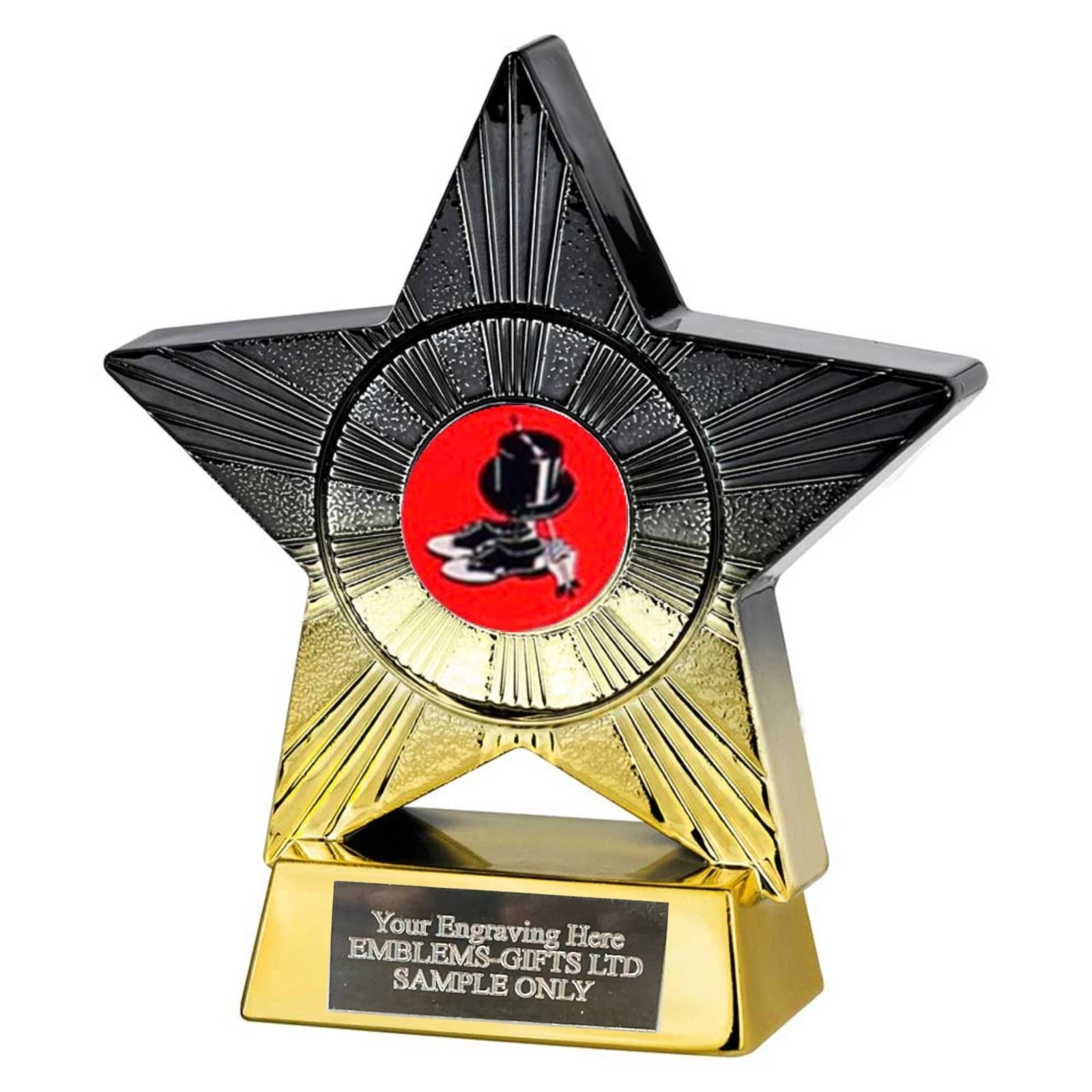 Tap Dancing Superstar Award 110mm Trophy (SM1) Engraved Free