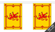 Scotland Lion 3 metre bunting, 10 flags - Flagmania