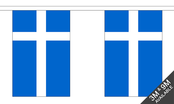 Flagmania Shetlands Bunting, 9 metre bunting