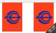 Flagmania Sikh Bunting, 9 metre bunting