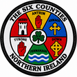 Six Counties Northern Ireland 80mm Embroidered Patch