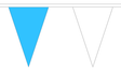 Flagmania Sky Blue and White 5 metre bunting