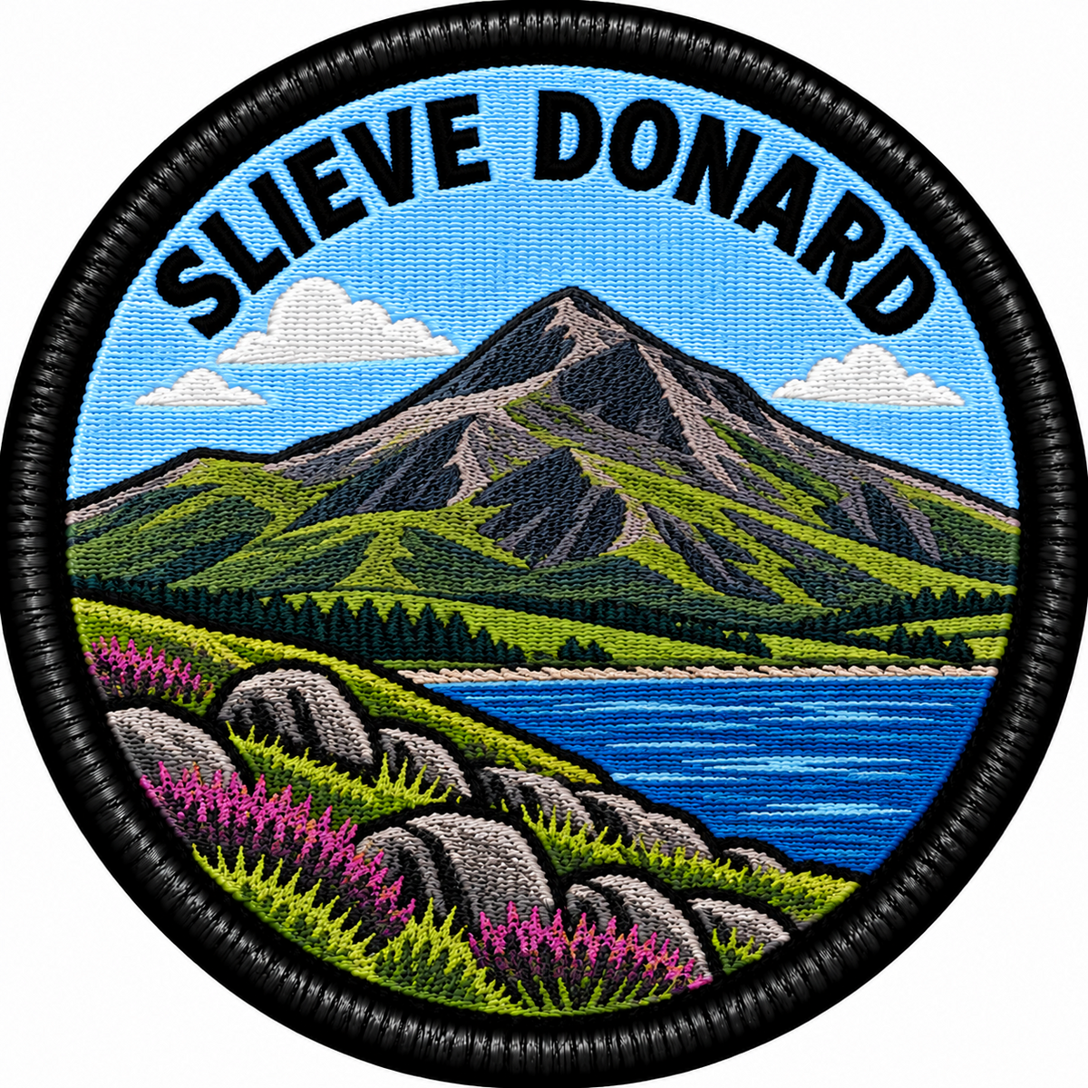 Slieve Donard 80mm Embroidered Patch