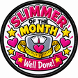 Slimmer of the Month 80mm Embroidered Patch