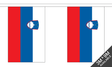 Slovenia 3 metre bunting, 10 flags - Flagmania