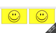 Flagmania Smiley Face Horizontal Bunting, 9 metre bunting