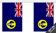 Flagmania South Australia Bunting, 9 metre bunting