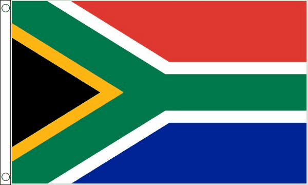 Flagmania South Africa New NYLON 5ft x 3ft Nylon Flag