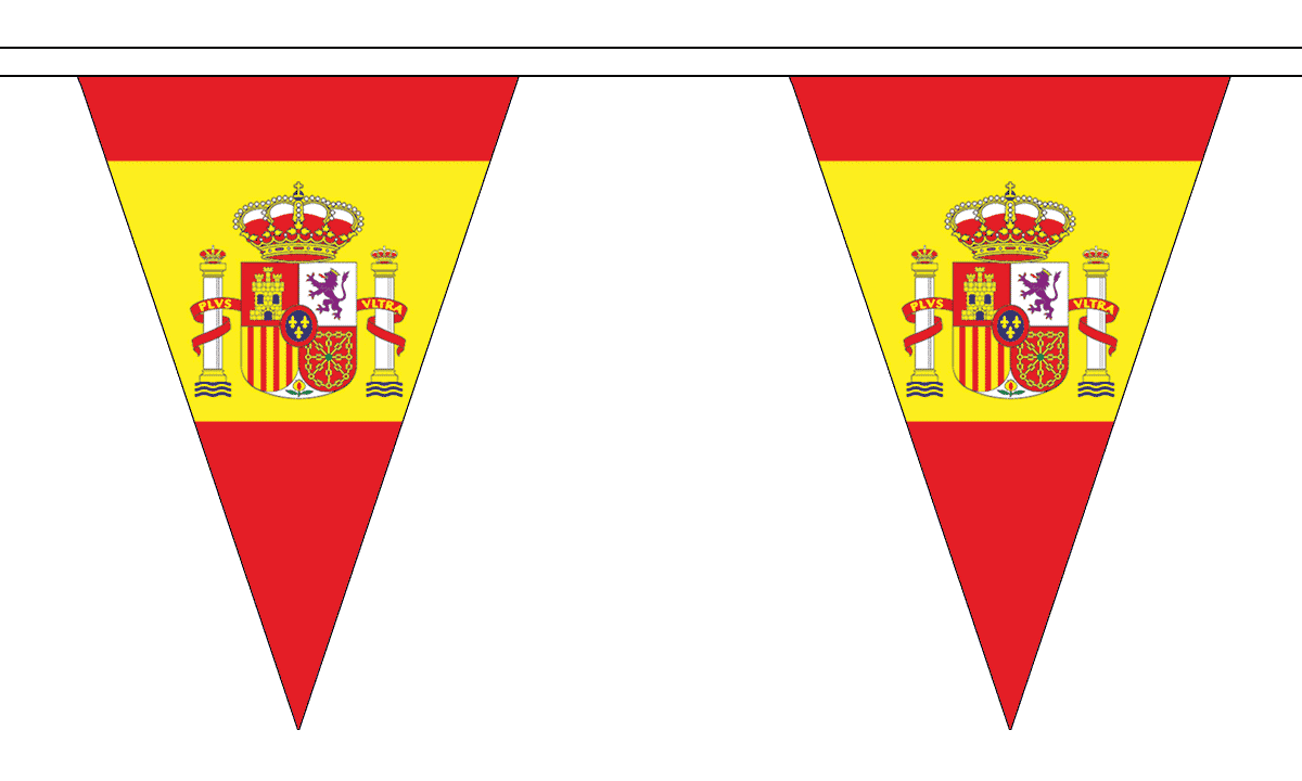 Flagmania Spain Crest 5 metre bunting