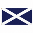 St Andrews Scotland flag with white saltire on navy blue, 5ft x 3ft