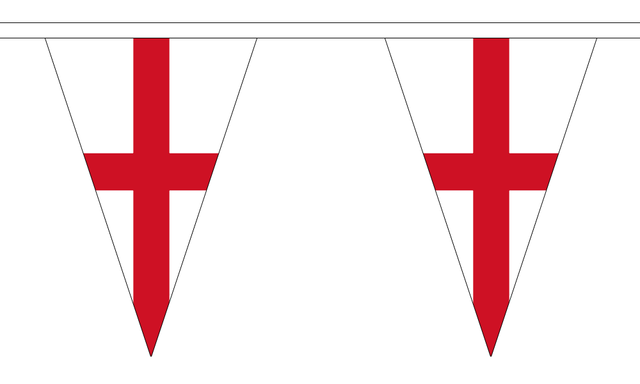 Flagmania St George (England) 5 metre bunting