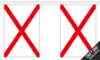 St Patricks Cross 3 metre bunting, 10 flags - Flagmania