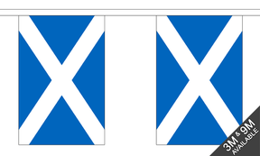 Flagmania St Andrews (Light Blue) Bunting, 9 metre bunting