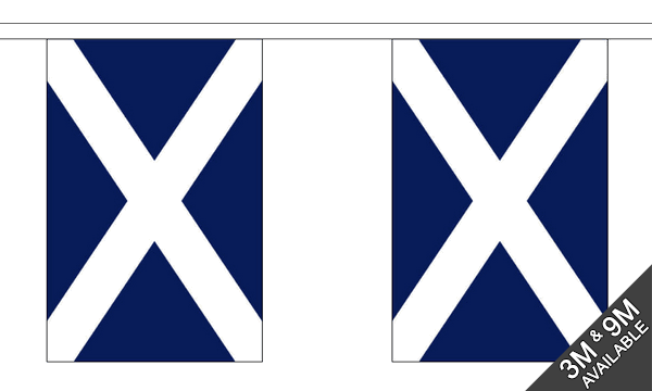St Andrews (Navy Blue) Giant Bunting 18m Flagmania bunting