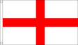 Flagmania St George (England) 3ft x 2ft Nylon Flag on white background