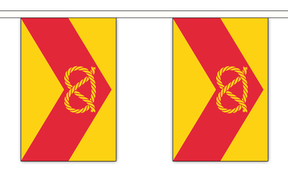 Staffordshire New (No Crest) 3 metre bunting, 10 flags - Flagmania