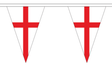 St George (England) Triangle 12 metre bunting by Flagmania