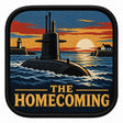 The Homecoming embroidered patch design preview - 130mm