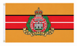 Suffolk Regiment flag with regimental badge, 5ft x 3ft