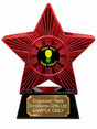 Red Superstar Pineapple Plays Well With Others Resin Trophy 140 x 125mm (A10)