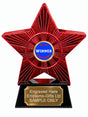 Red Superstar Best Costume Winner Resin Trophy 140 x 125mm (A10)