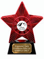Red Superstar 3 Peaks Challenge Resin Trophy 140 x 125mm (A12)