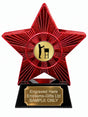 Red Superstar Beekeeping Resin Trophy 140 x 125mm (A16)