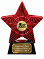 Red Superstar Just Graduated Resin Trophy 140 x 125mm (A16)