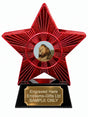 Red Superstar Lion Resin Trophy 140 x 125mm (A9)