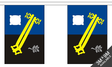 Flagmania Surrey Old Bunting, 9 metre bunting
