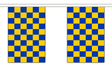 Surrey New 3 metre bunting, 10 flags - Flagmania