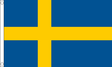Flagmania Sweden NYLON 5ft x 3ft Nylon Flag