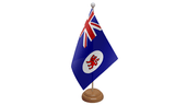Flagmania Tasmania wooden hand flags, 9x6 inch, pack of 12, no bases
