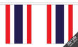 Thailand 3 metre bunting, 10 flags - Flagmania