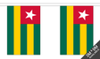 Flagmania Togo Bunting, 9 metre bunting
