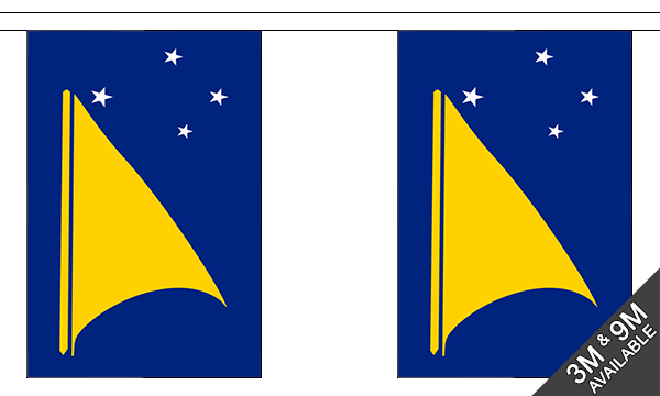 Flagmania Tokelau Bunting, 9 metre bunting