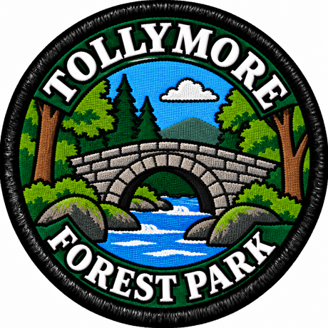 Tollymore Forest Park 80mm Embroidered Patch