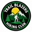 Trail Blazers Hiking Club 80mm embroidered patch