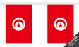 Flagmania Tunisia Bunting, 9 metre bunting