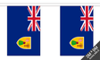 Flagmania Turks and Caicos Islands Bunting, 9 metre bunting
