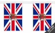 Union Jack Crest Giant Bunting 18m Flagmania bunting