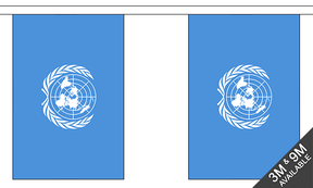 Flagmania United Nations Bunting, 9 metre bunting